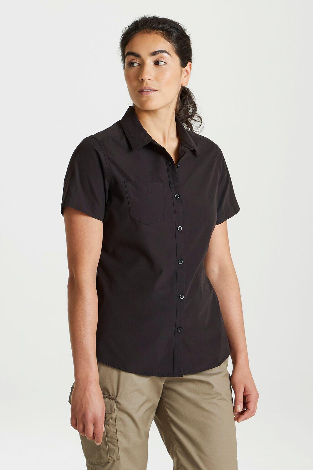 CRAGHOPPERS T-shirt Met Lange Mouwen Dames Anti-insect Gerecycledmateriaal