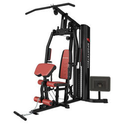 Sportstech HGX150 - Station de musculation compacte avec 70 kg de poids & 40+ ex