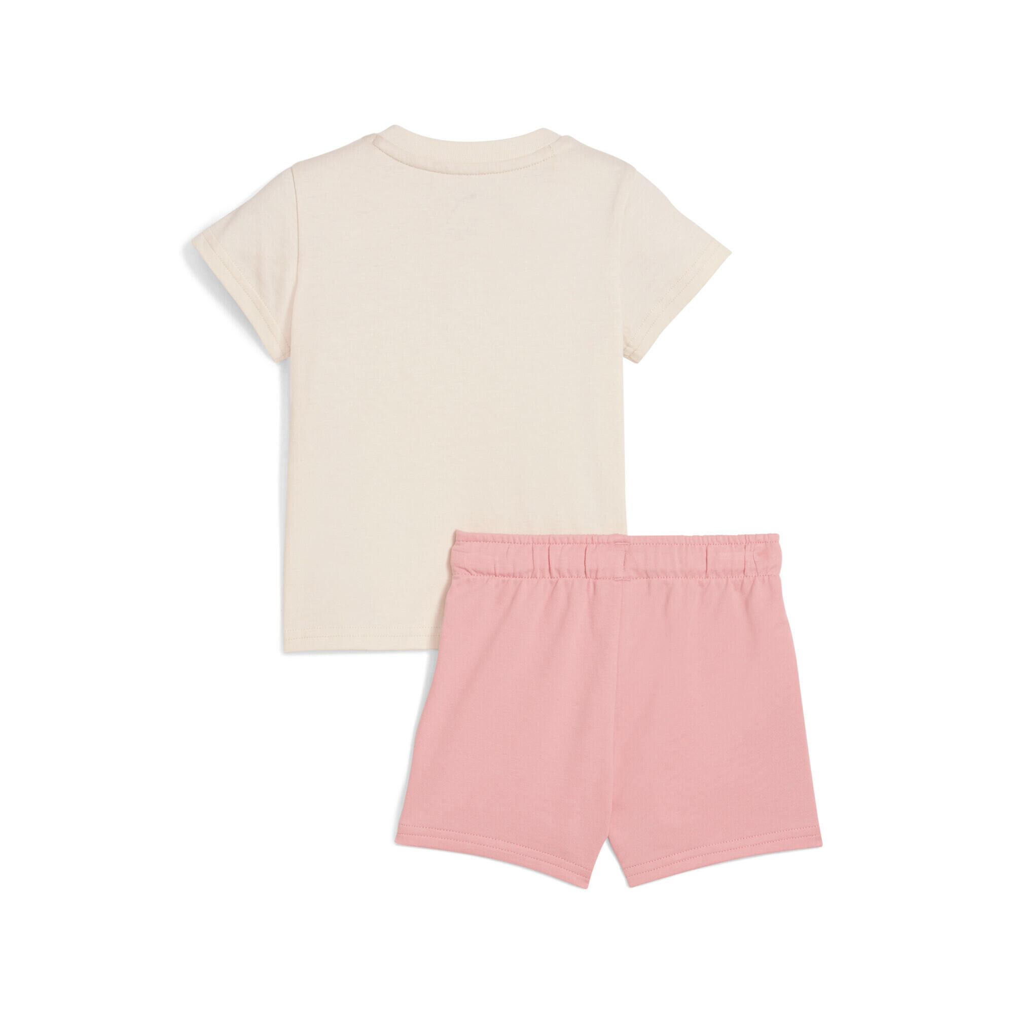 Ensemble short et t-shirt Minicats Sandy Adventures Bébé PUMA Alpine Snow White 2/4
