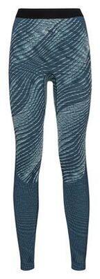 Odlo Schwarzecomb Eco Long Tights Blau Damen