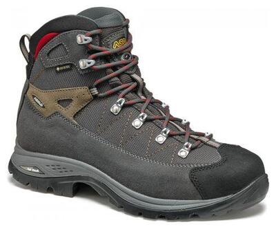 Scarpe Trekking Asolo Finder GV Uomo Gore‑Tex Grigio/Rosso