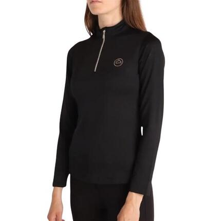 Reit-Poloshirt, Damen Montar Everly