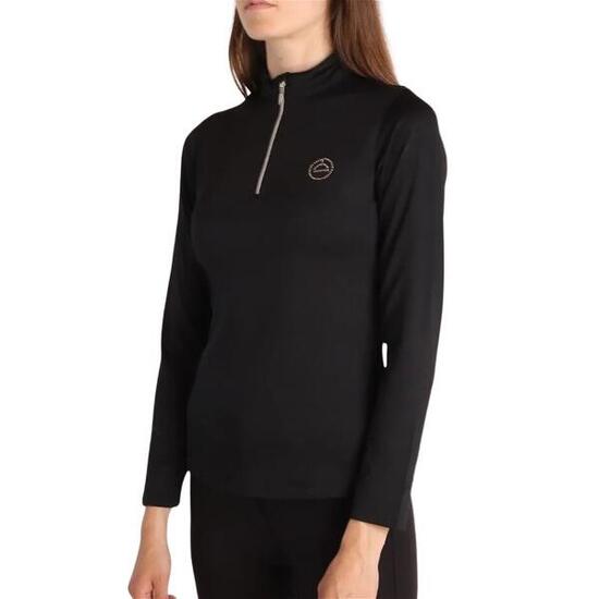 Reit-Poloshirt, Damen Montar Everly