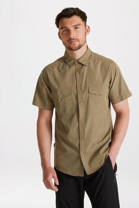 Herren Langarmshirt Wandern - Kiwi