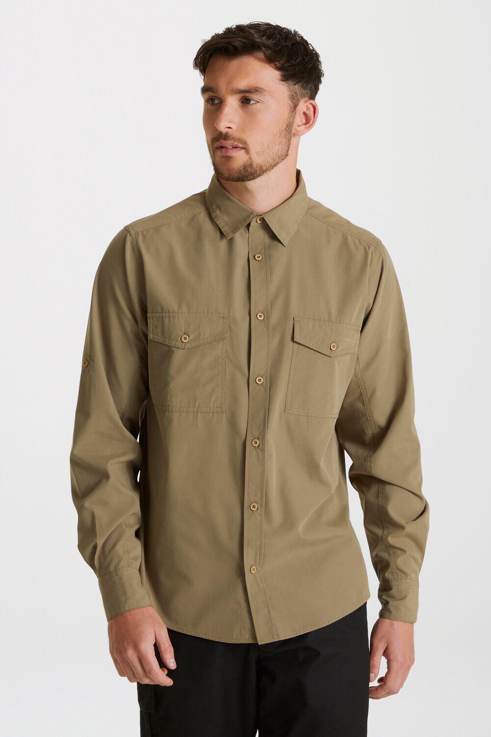 CRAGHOPPERS Mens Expert Kiwi Long Sleeved Shirt