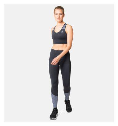 Collant Long Femme Odlo Essentials Print Bleu 3/5