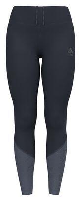 ODLO Damen Odlo Essentials Print Long Tights Blau