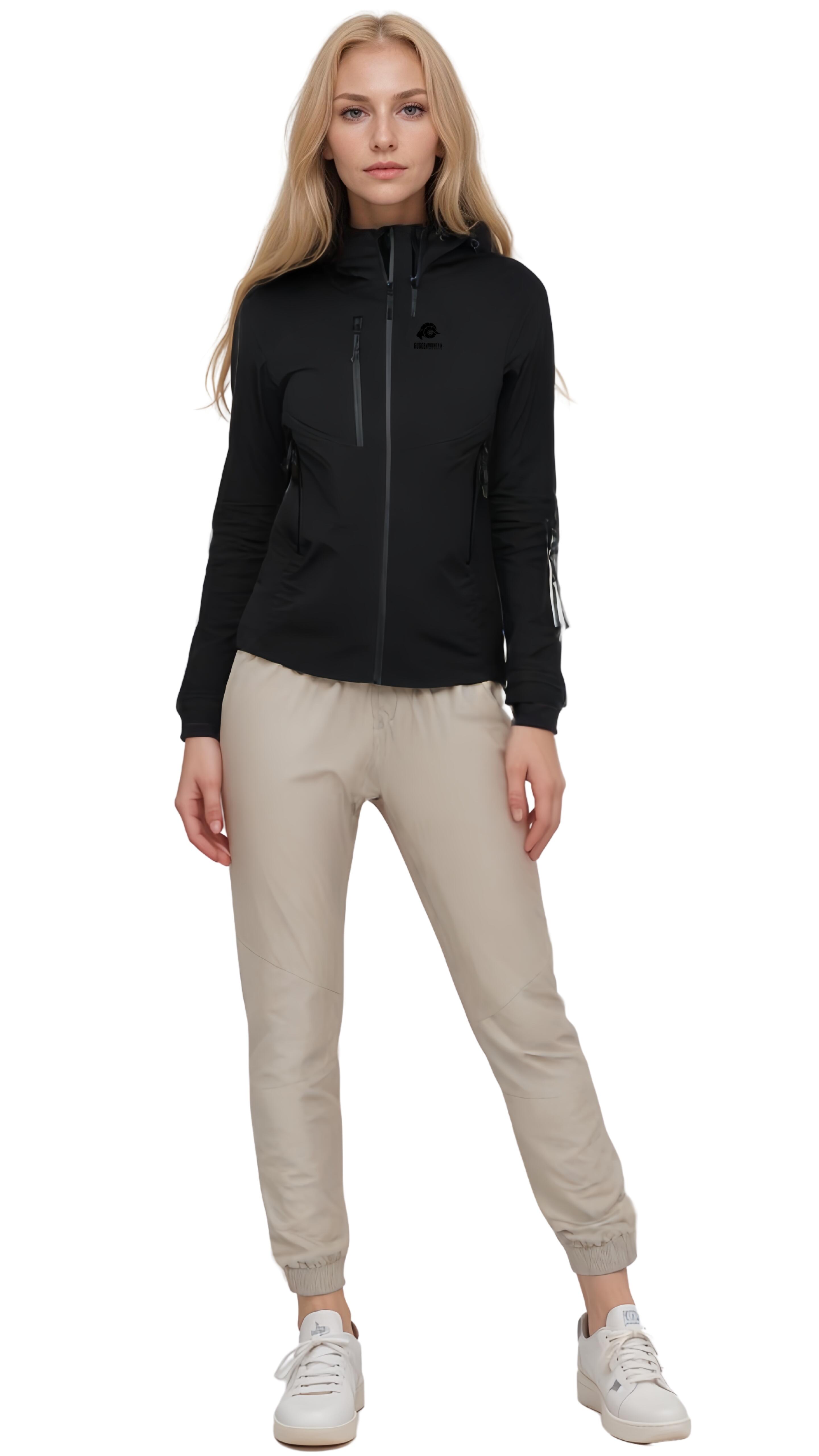Damen Allwetter Jacke HD09 3-Lagen Hardshell Wasserdicht Wanderjacke Outdoor 4/7