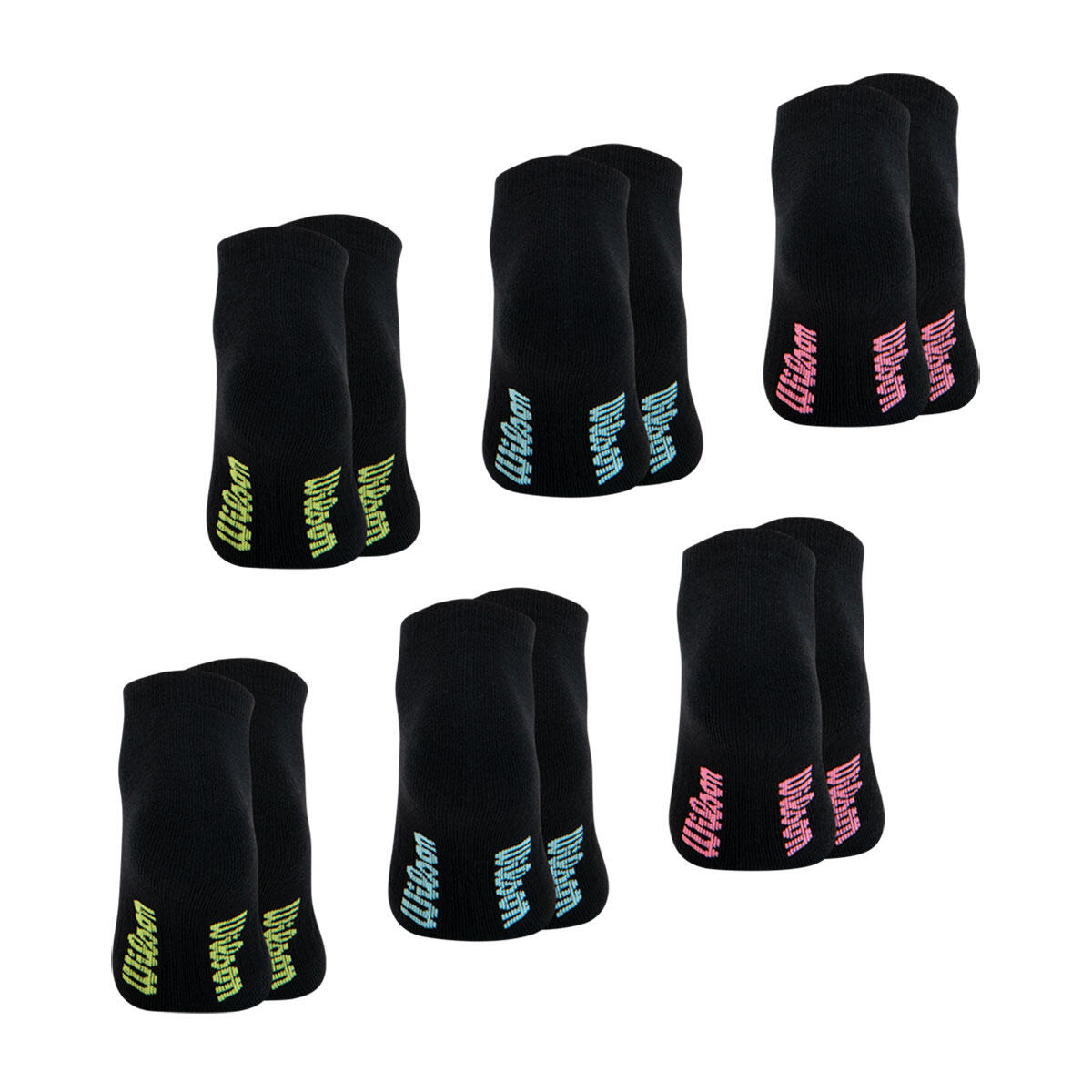 Lot de 6 paires de chaussettes basses femme Essentiel 3/4