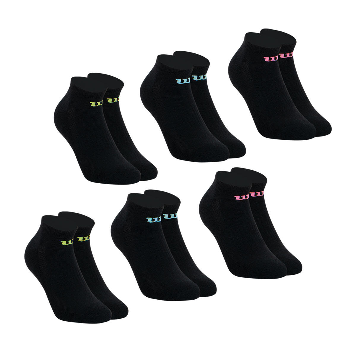 Lot de 6 paires de chaussettes basses femme Essentiel 2/4