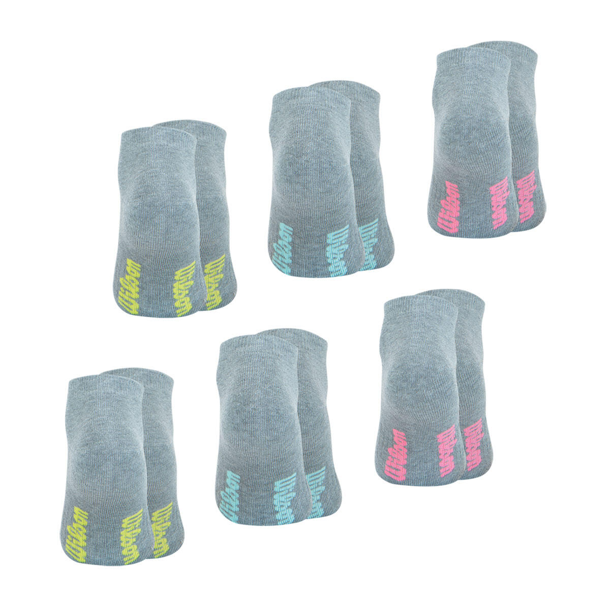Lot de 6 paires de chaussettes basses femme Essentiel 3/4