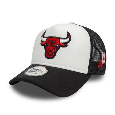 New Era A-Frame Trucker Cap NBA Flower Chicago Bulls schwarz