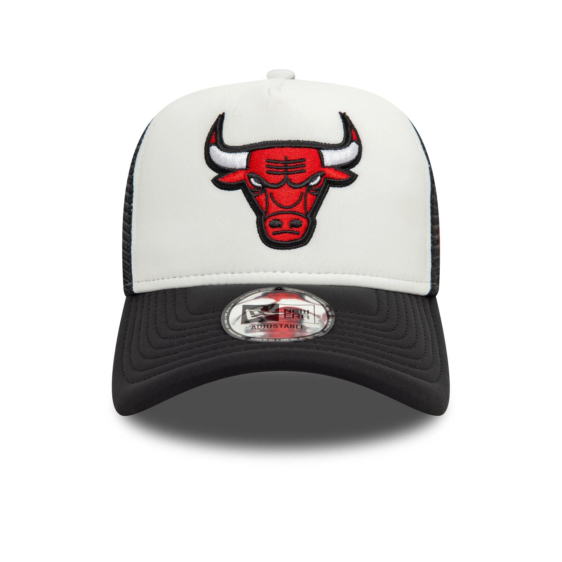 New Era A-Frame Trucker Cap NBA Flower Chicago Bulls schwarz 2/5
