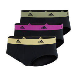 Lot de 3 slips homme Active Flex Cotton
