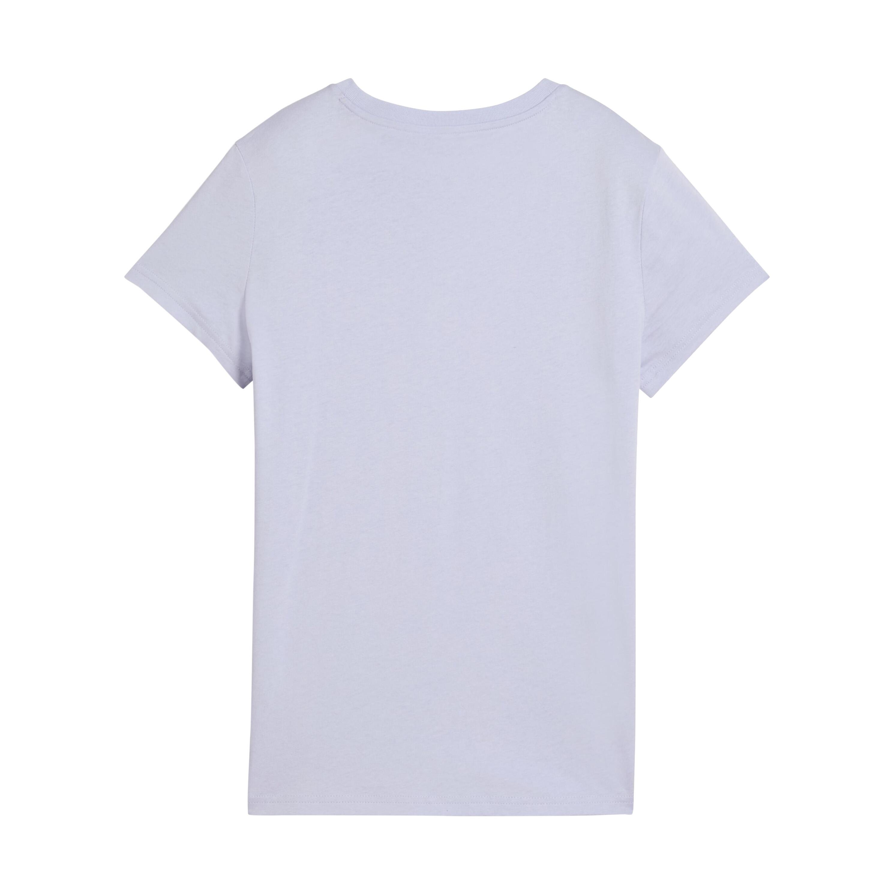 Puma ESS Small No.1 Logo Tee mulher violeta claro 2/2