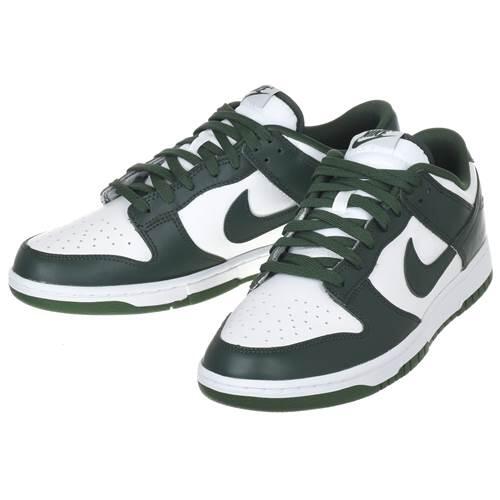 Sapatilhas Adulto Nike Dunk Low Branco 3/4