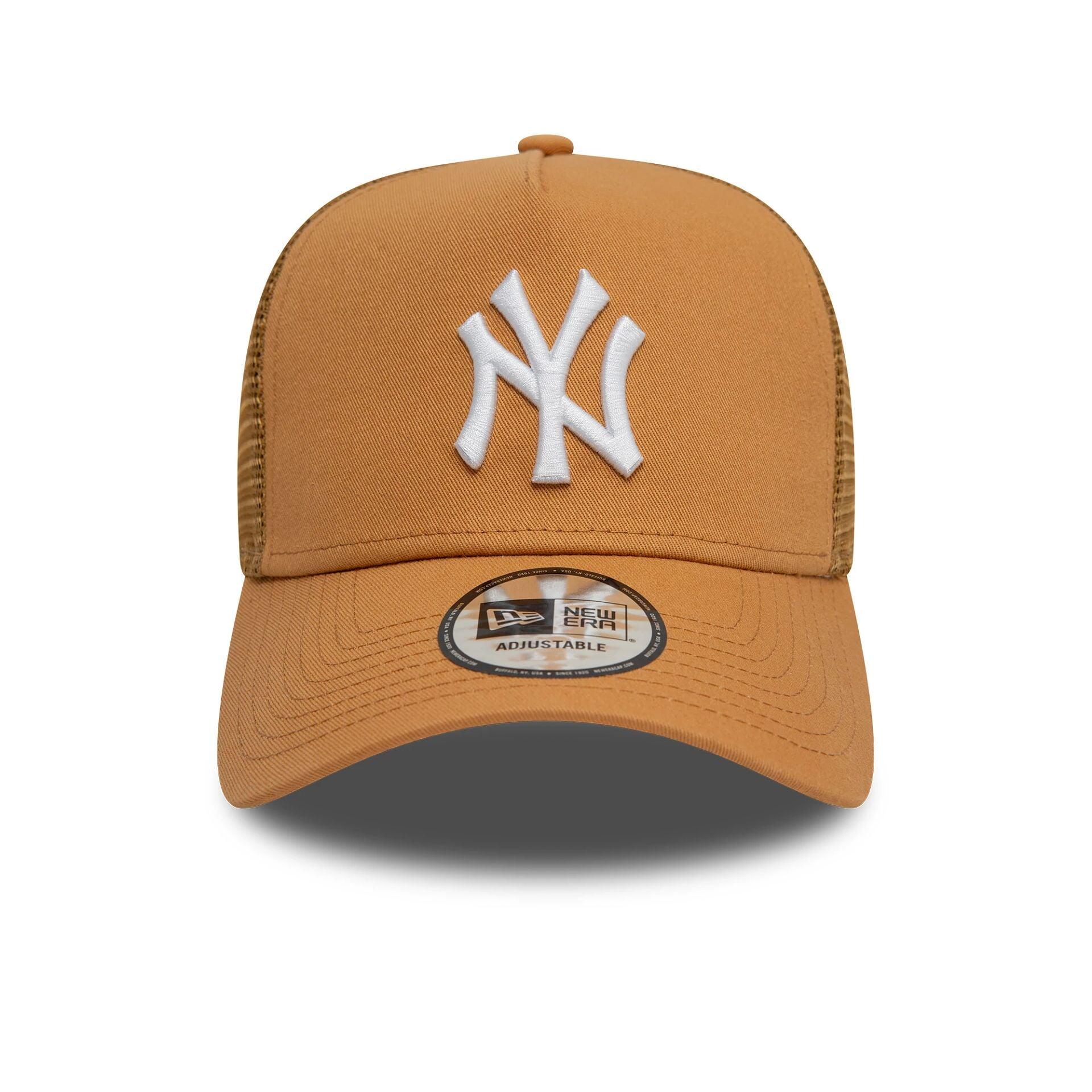 Casquette New Era League Essentials Trucker Marron 2/5
