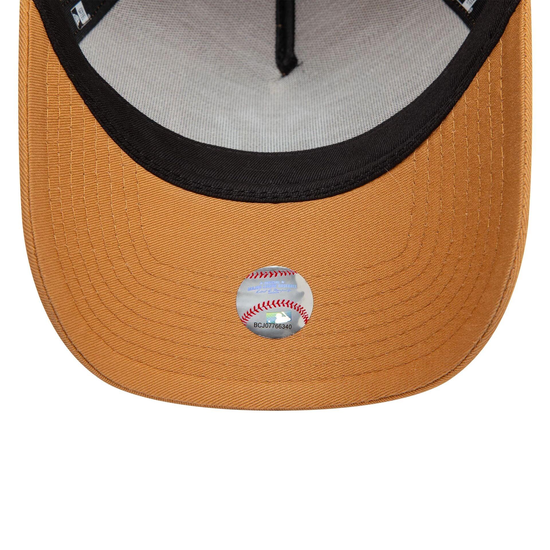 Casquette New Era League Essentials Trucker Marron 5/5
