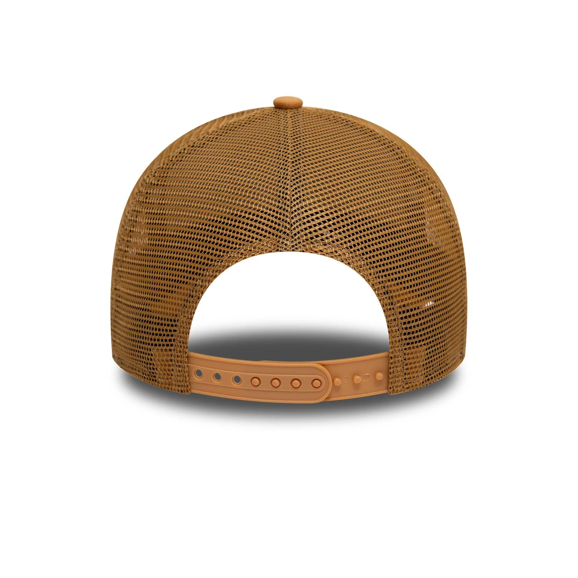 Casquette New Era League Essentials Trucker Marron 4/5