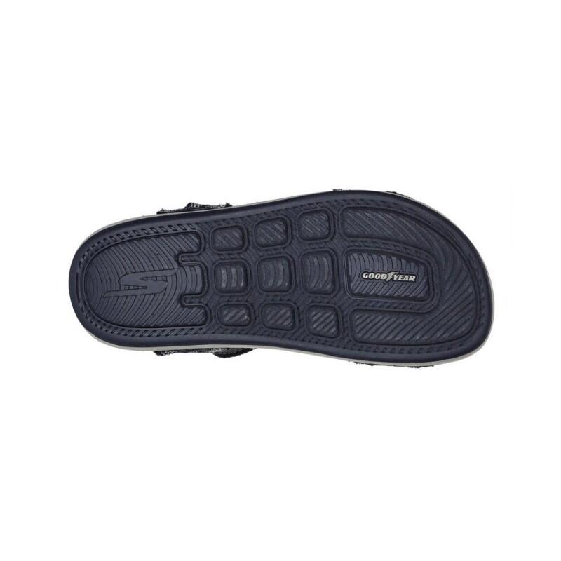 Sandalias Planas Mujer Skechers  Azul 4/4