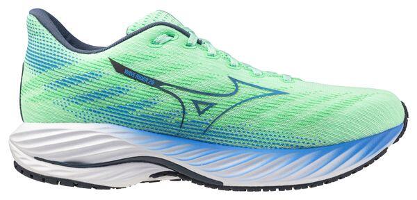 MIZUNO Mizuno Wave Rider 28 Running Shoes Green/Blue Men's