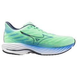 Chaussures Running Mizuno Wave Rider 28 Vert/Bleu Homme