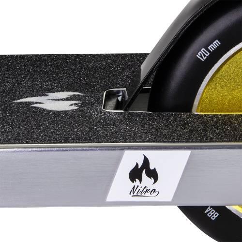 Trottinette acrobatique NKD Nitro Gold/Silver 91cm – Performance ultime 3/3