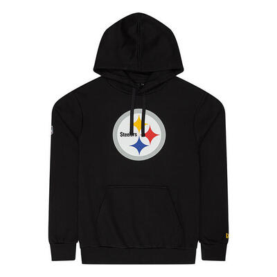 New Era Herren Hoodie NFL Pittsburgh Steelers Logo schwarz XL
