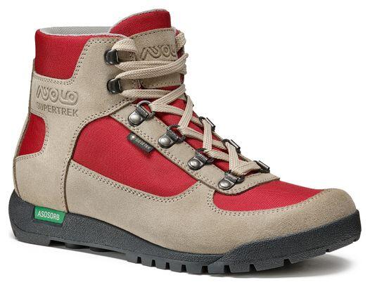 ASOLO Asolo Supertrek Gore-Tex Beige/Rood Wandelschoenen