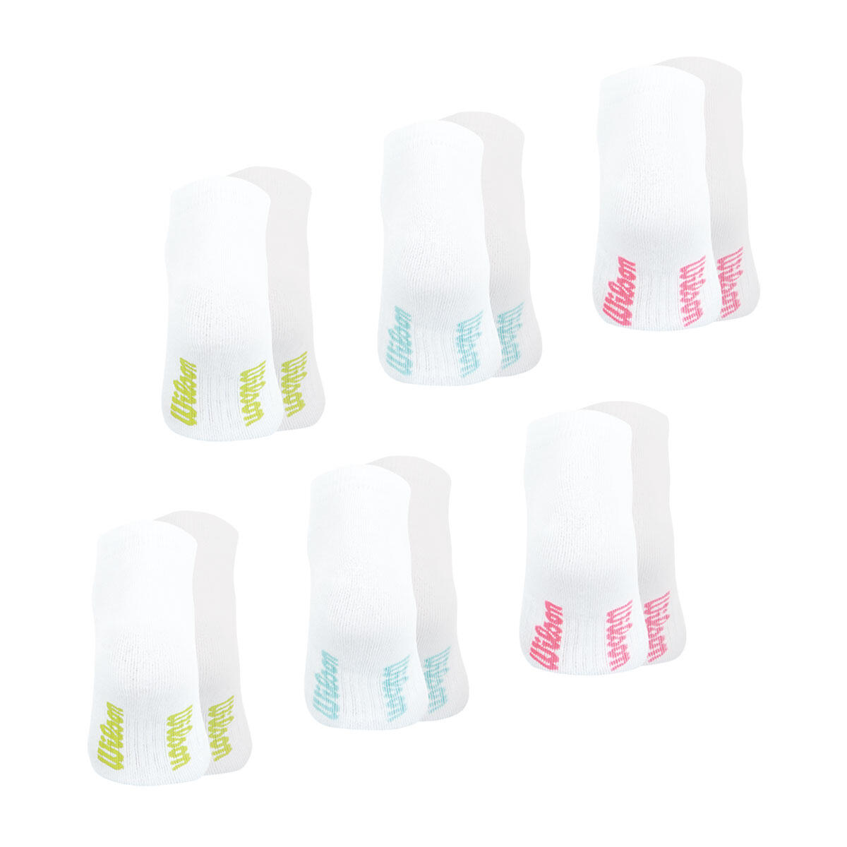 Lot de 6 paires de chaussettes basses femme Essentiel 3/4