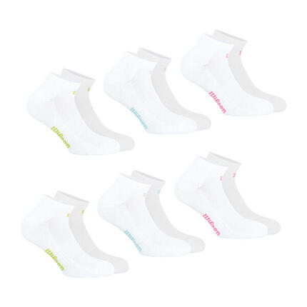 Lot de 6 paires de chaussettes basses femme Essentiel