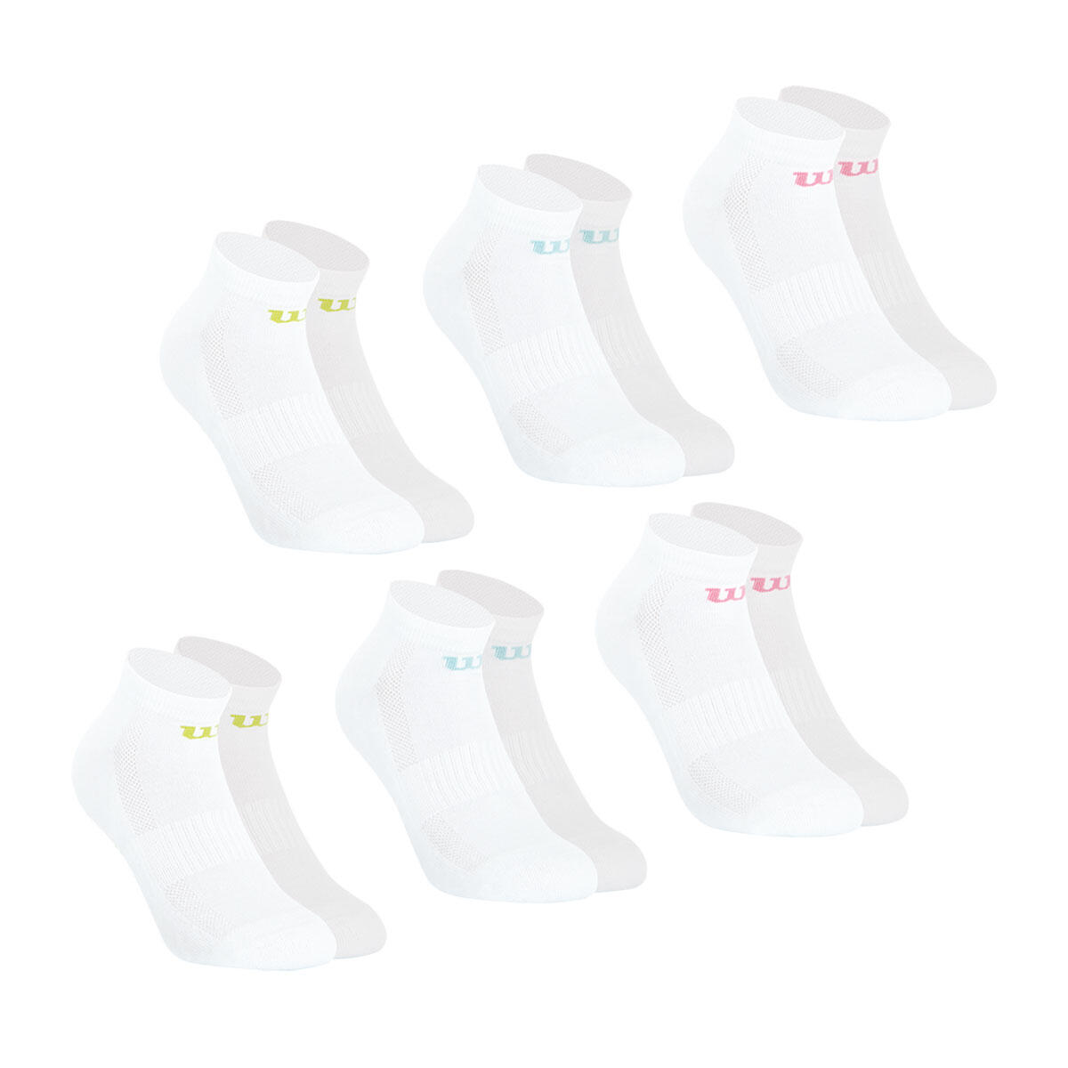 Lot de 6 paires de chaussettes basses femme Essentiel 2/4