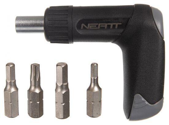 Chiave dinamometrica Neatt 4 Nm con 4 punte (3/4/5 mm T25)