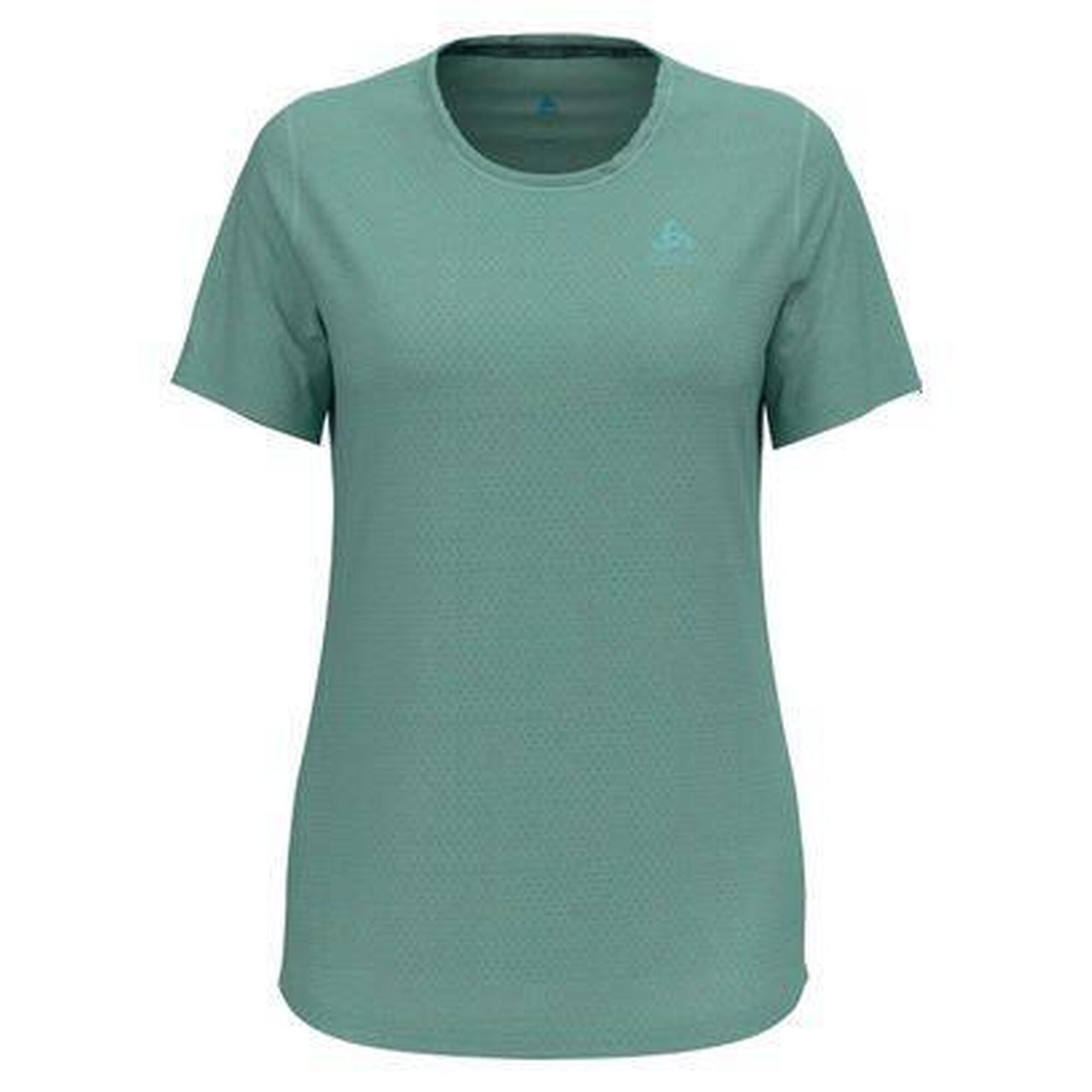 Odlo - Maillot Manches Courtes Odlo Active 365 Linencool Bleu Femme - T-shirt Manches Courtes - Bleu - 40 M - Decathlon