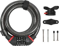 Zéfal K-Traz, Câble Antivol Vélo avec code - Cadenas Vélo avec support
