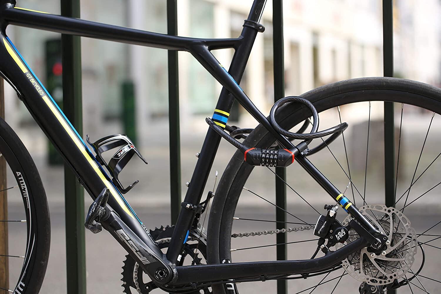 Zéfal K-Traz, Câble Antivol Vélo avec code - Cadenas Vélo avec support 3/3