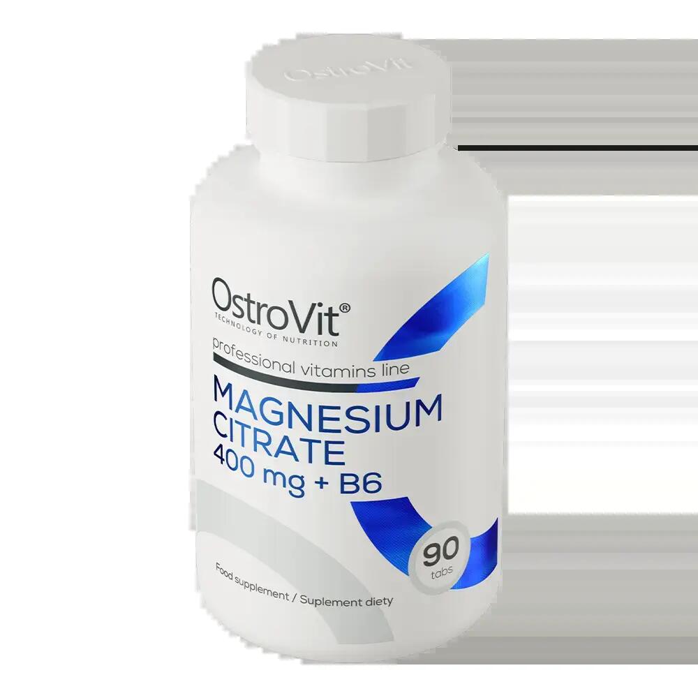OstroVit Cytrynian Magnezu 400 mg + B6 90 tabletek 2/3