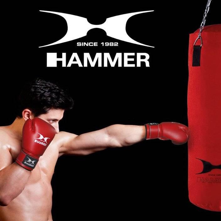 Saco de boxeo FIT 80x30 cm Hammer 3/4