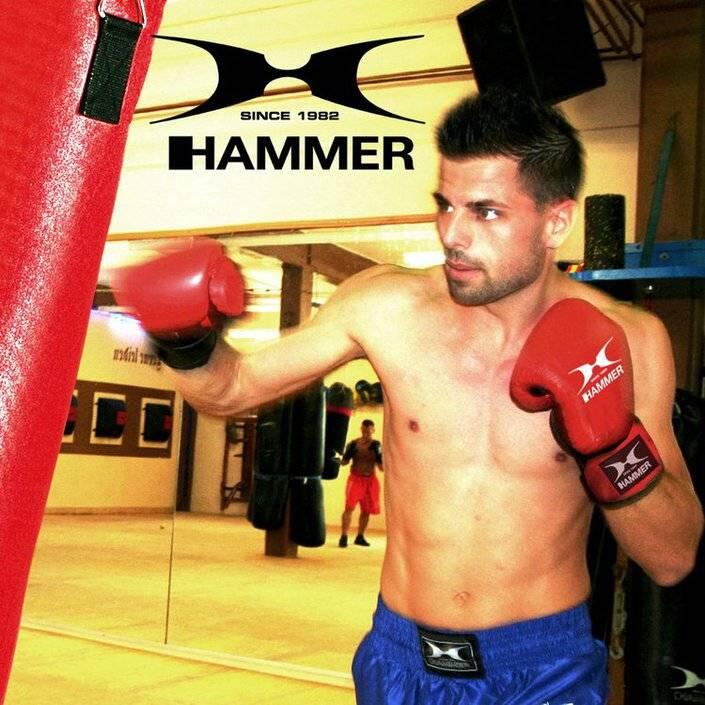 Saco de boxeo FIT 80x30 cm Hammer 4/4