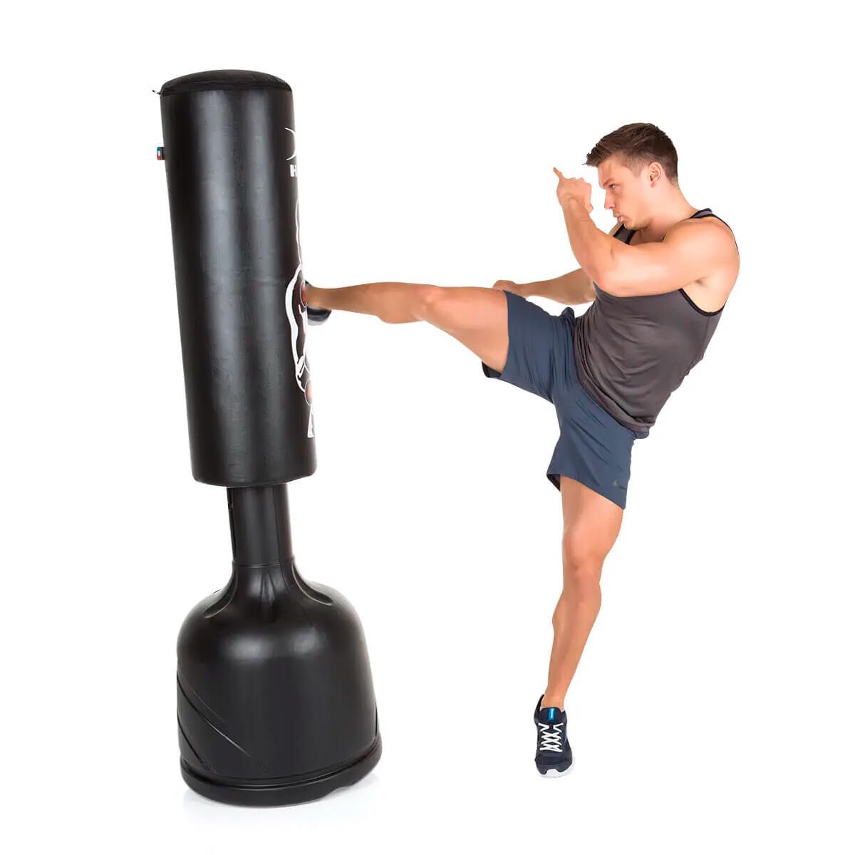 Saco de boxeo con pie Sparring Pro Hammer 6/7