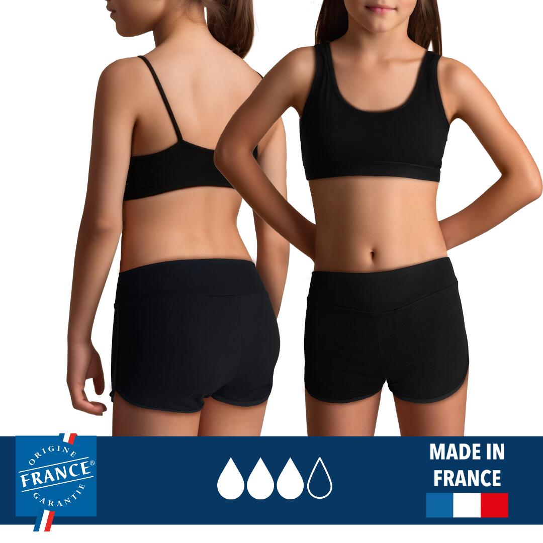 PLIM UNDERWEAR Menstruatie zwemshorty voor tieners - Plus Flow