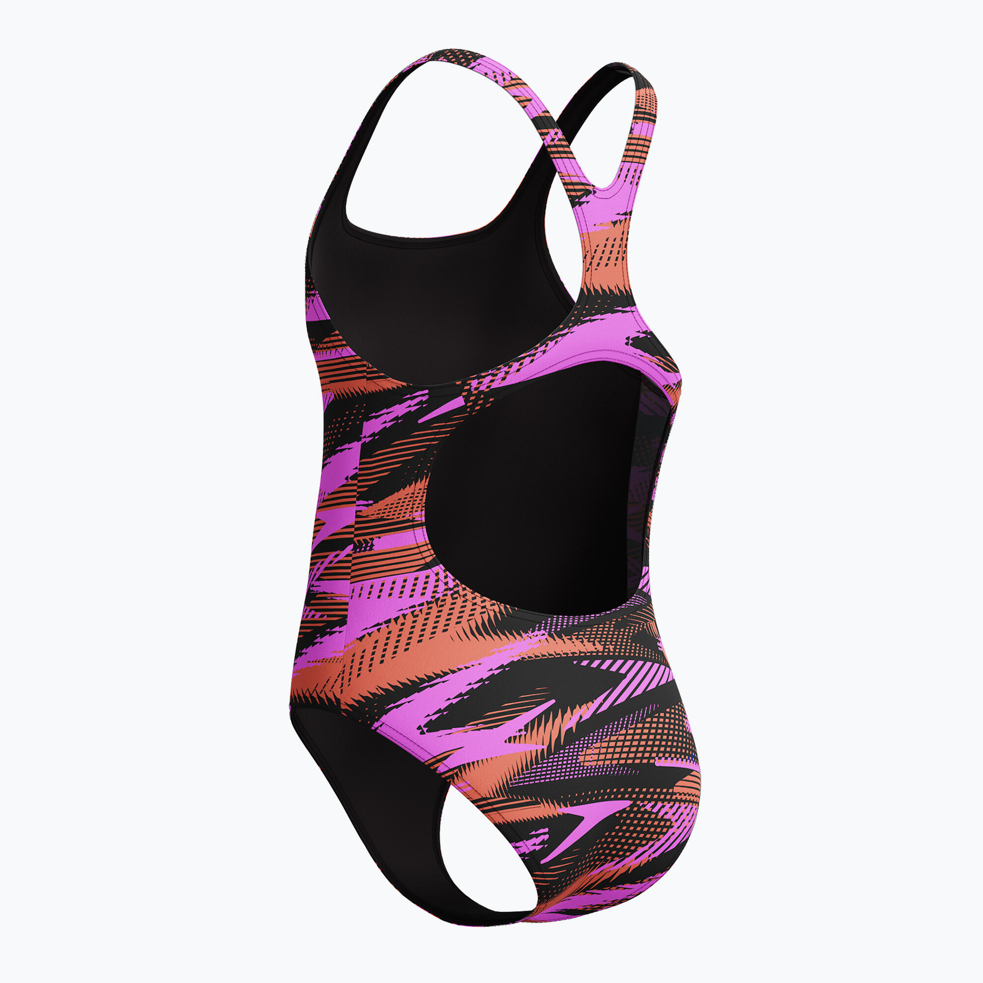 Speedo Meisjes Badpak HyperBoom Allover Medalist Paars 4/5