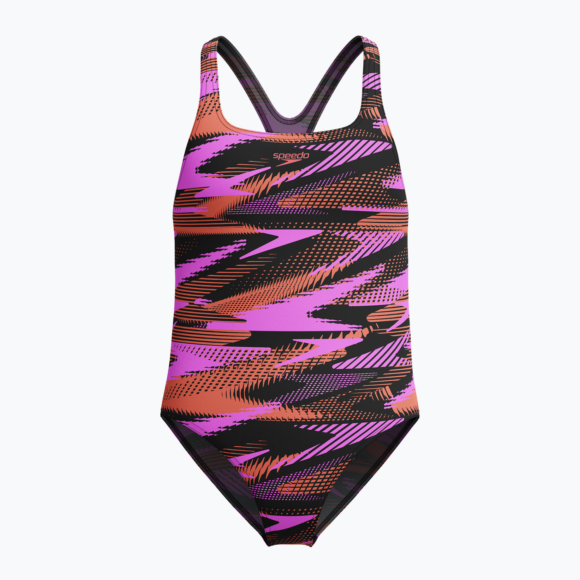 Maillot de bain fille Speedo HyperBoom Allover Medalist Violet 5/5