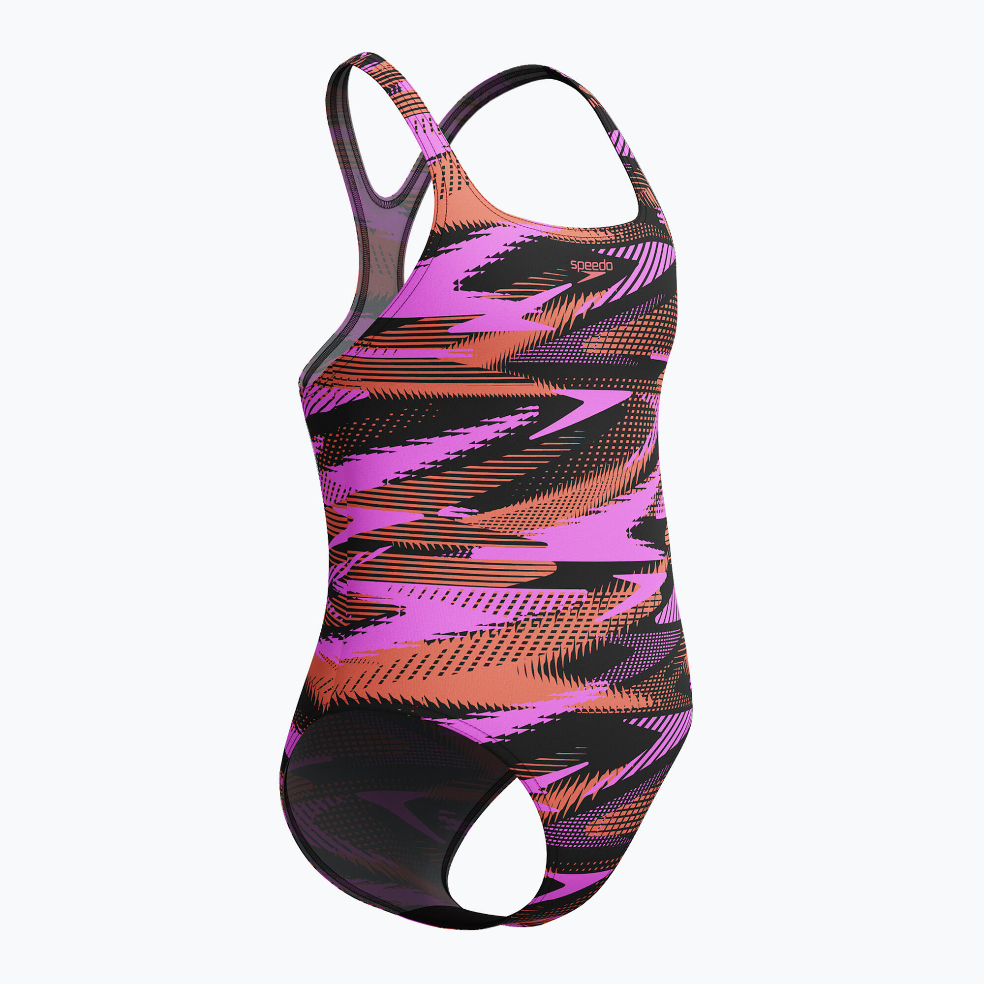 Speedo Meisjes Badpak HyperBoom Allover Medalist Paars 3/5