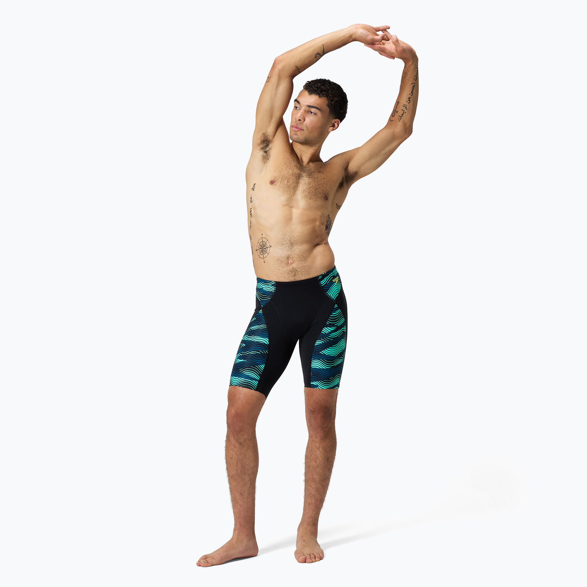 Maillot de bain de natation Speedo Endurance+ Max Compression Jammer pour homme 2/4
