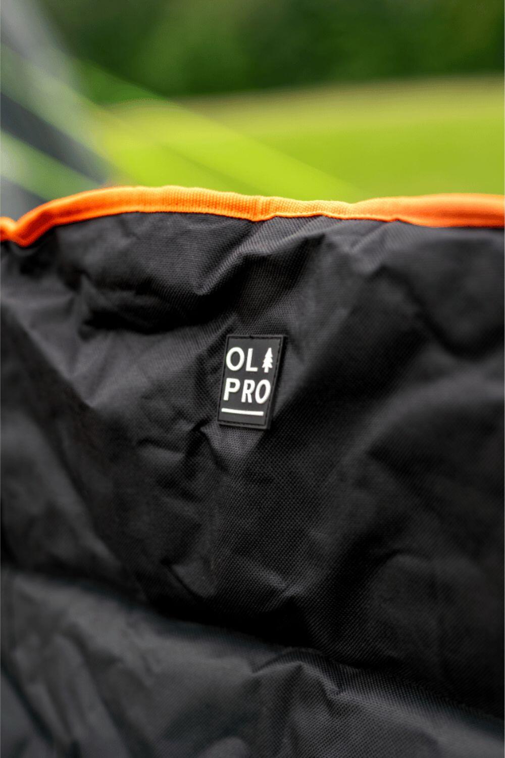 Henwick Padded Folding Camp Chair Orange and Black 4/5