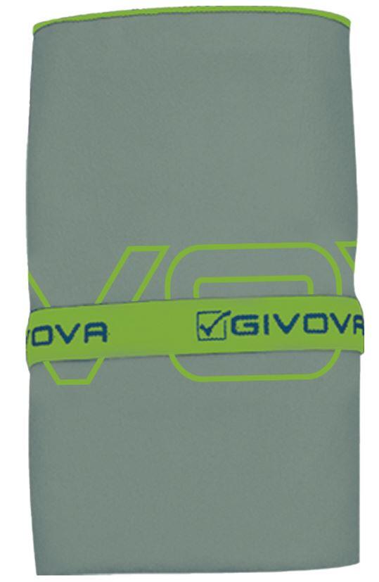 GIVOVA Givova Grijze Badhanddoek van Zacht Katoen voor Sporters