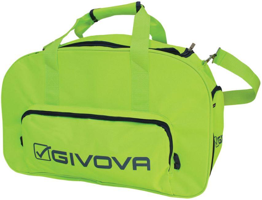 Torba Sportowa Givova Brera Żółta Fluo - Przestronna i Trwała
