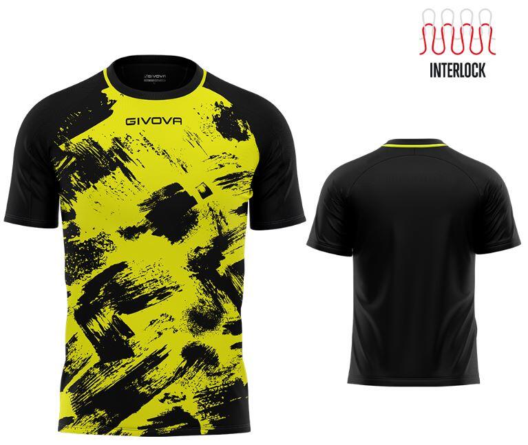 Męski T-shirt Givova Art Sports Fluo w rozmiarze M