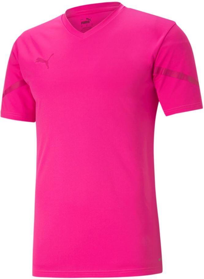 Fluo Pink Puma Teamflash T-shirt L